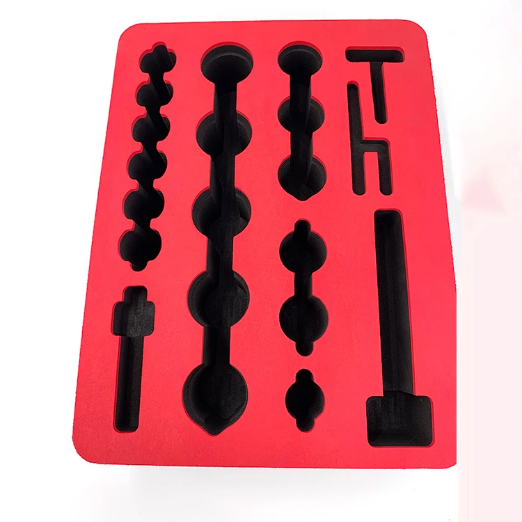 Custom manufacturer eva sponge foam packaging insert Toolbox lining