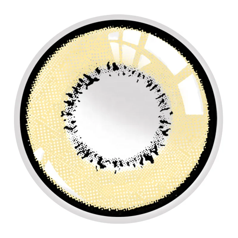 YI TONG NIAN Color Contact Glasses Soft Hydrogel Blue Eye Cosmetics Role Play Contact Glasses Wholesale Grey Lens Eyes