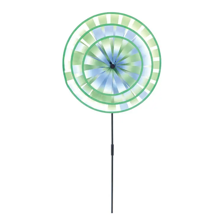 Тартальный детское мини ручной радуга ветряная мельница вертушка три раза Ветер