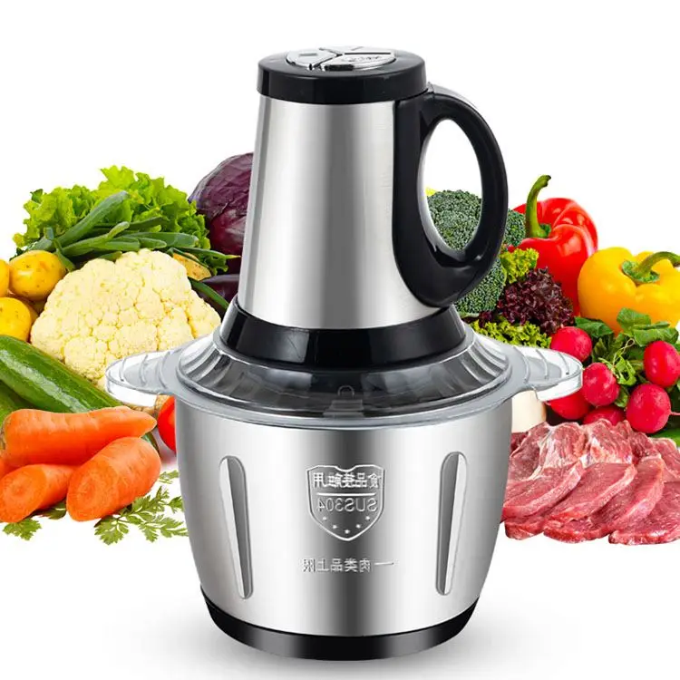Vegetables and mincer multifunctional, cutter food processor 3in1 chopper spice mini electric mixer blender meat grinder/