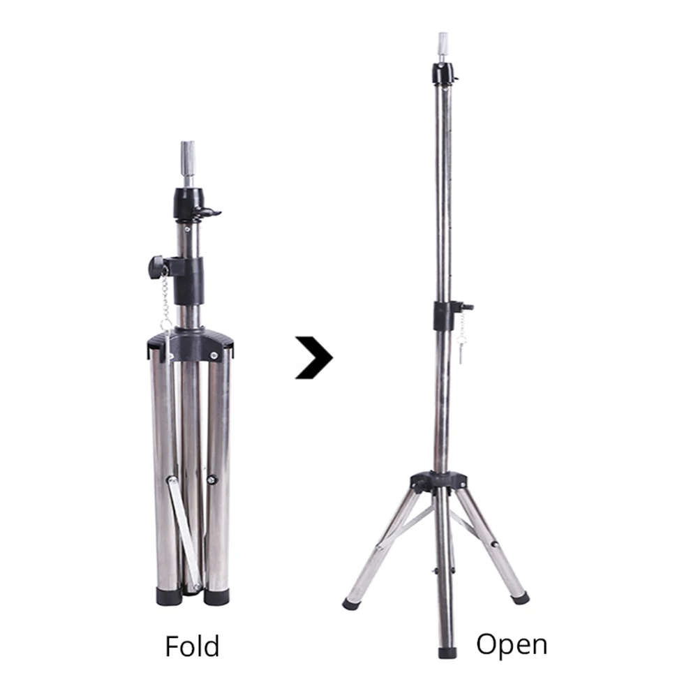 High Quality Headform Stent Prosthesis Doll Head Holder Brackets Wig Hair Model Head Tripod Bracket Mannequin Head Tripod