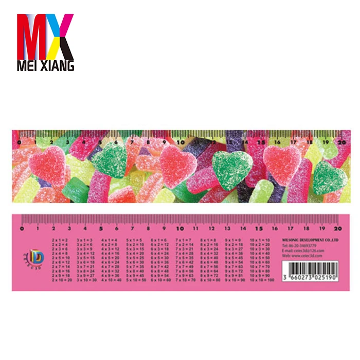 3d Lenticular Ruler 3d Plastic Lenticular Rulers Cute Plastic Flexible Ruler