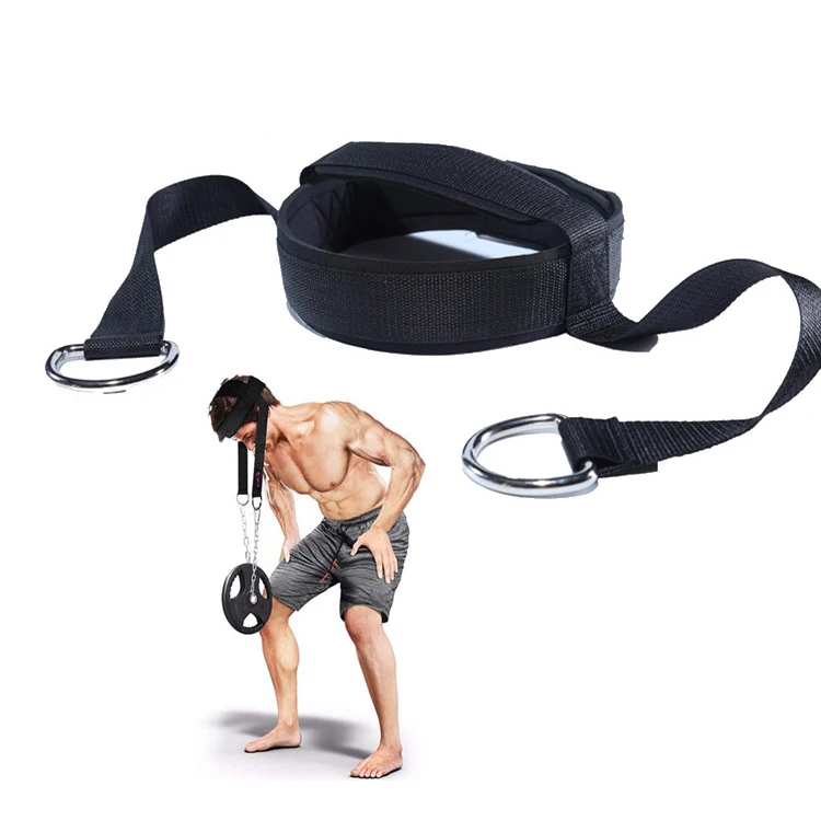 Neck Harness for Weight Lifting Neck Workout Builder Equipment for Training Gym Exerciser Head Harness