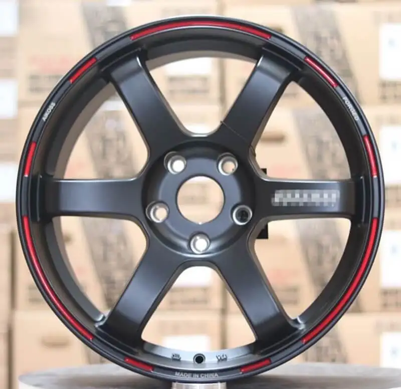 #M1013 15 16 17 18 19 inch Japan alloy universal wheels rims 4 holes 5 holes TE37 Passenger car rims wheels