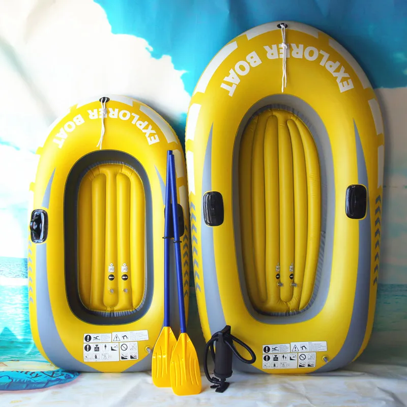 PVC water inflatable boat outdoor water equipment inflatable fishing boat drifting rubber boat