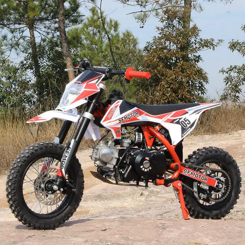 125cc 4 stroke dirt bike small size 150cc off-road motorcycles for adults
