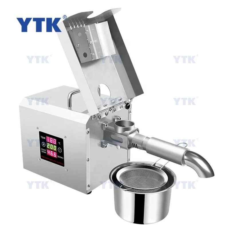 YTK-RG-309 Factory Price Mini Automatic Sunflower Seeds Cold Pressed Oil Press Machine Mustard Coconut Oil Extraction Machine