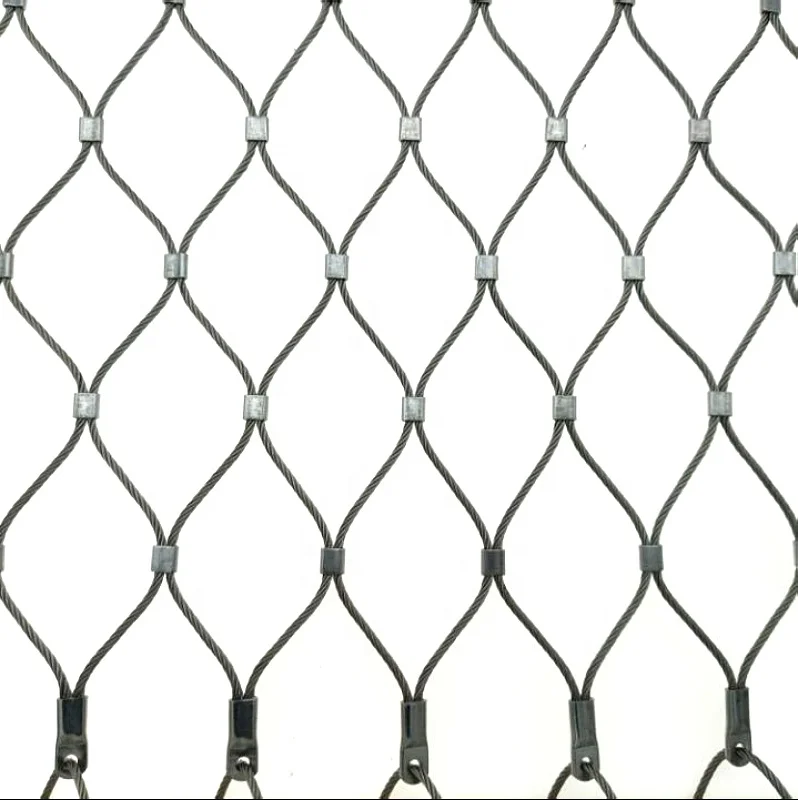 Высокопрочная архитектурная защитная сетка из нержавеющей стали/Антикоррозийная проволочная сетка для лестницы и моста/Противоударная сетка