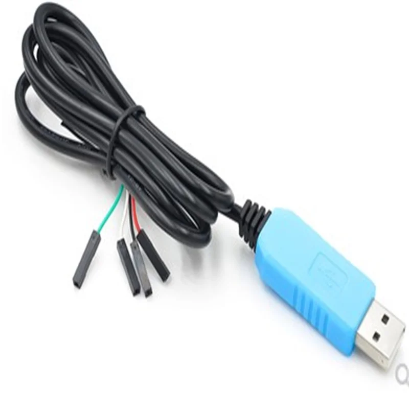Blue USB to TTL RS232 module Upgrade module PL2303TA USB to serial port download cable  PL2303TA