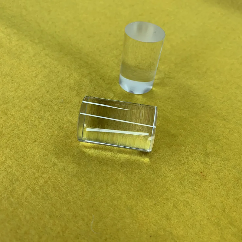 Optical lens fused silica quartz glass round rod