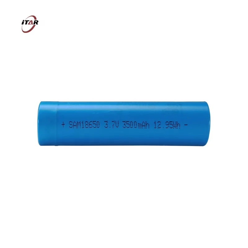 lithium ion battery rechargeable ICR 18650 3.7V 3500mAh USB type C charging and discharging battery cell