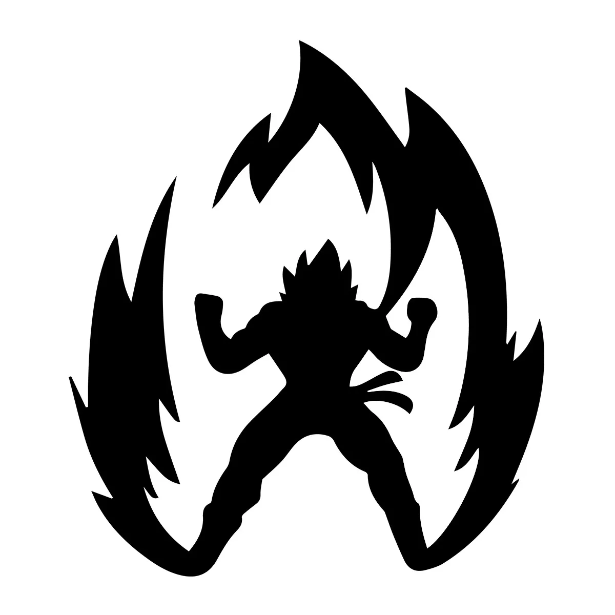 Dragon Ball Super Saiya Car Window Auto Bumper Laptop Wall Stickers Decal Fun Gift Die Cut Decals Laptop Window Glass