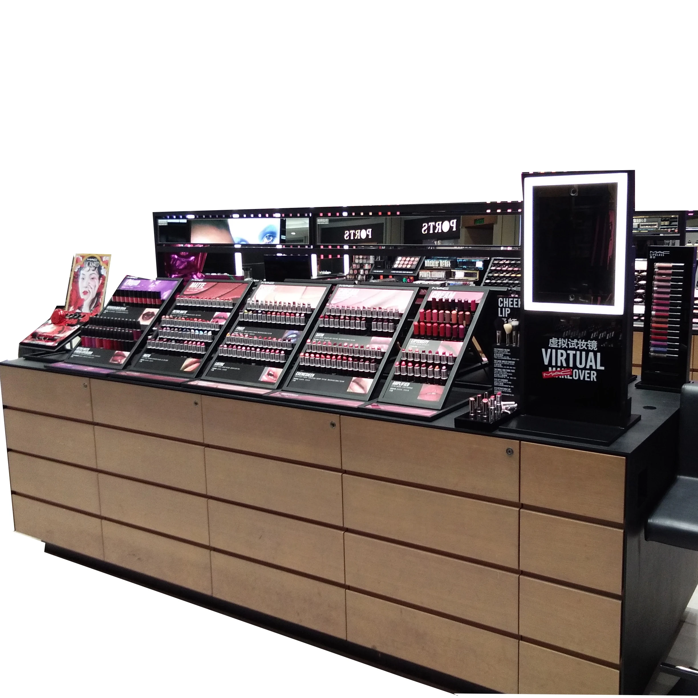 Лидер продаж косметический киоск для торговых центров и розничных витрин витрина мебели на