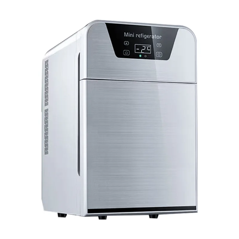 Custom logo Home use 26L mini fridge Double Door car freezer portable combined freezer and refrigerators for hotel