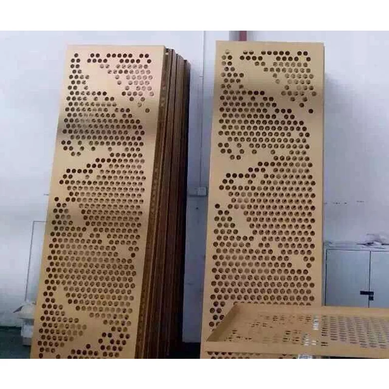 Aluminum exterior decorative laser cut aluminium perforated panels aluminum facade wall carved cladding sheet metal panel