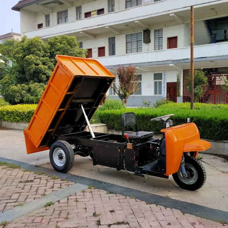 Factory Direct Diesel Row Half 3.6M Dump Large Capacity Truck Three Wheel Cargo Tricycle motorcycle