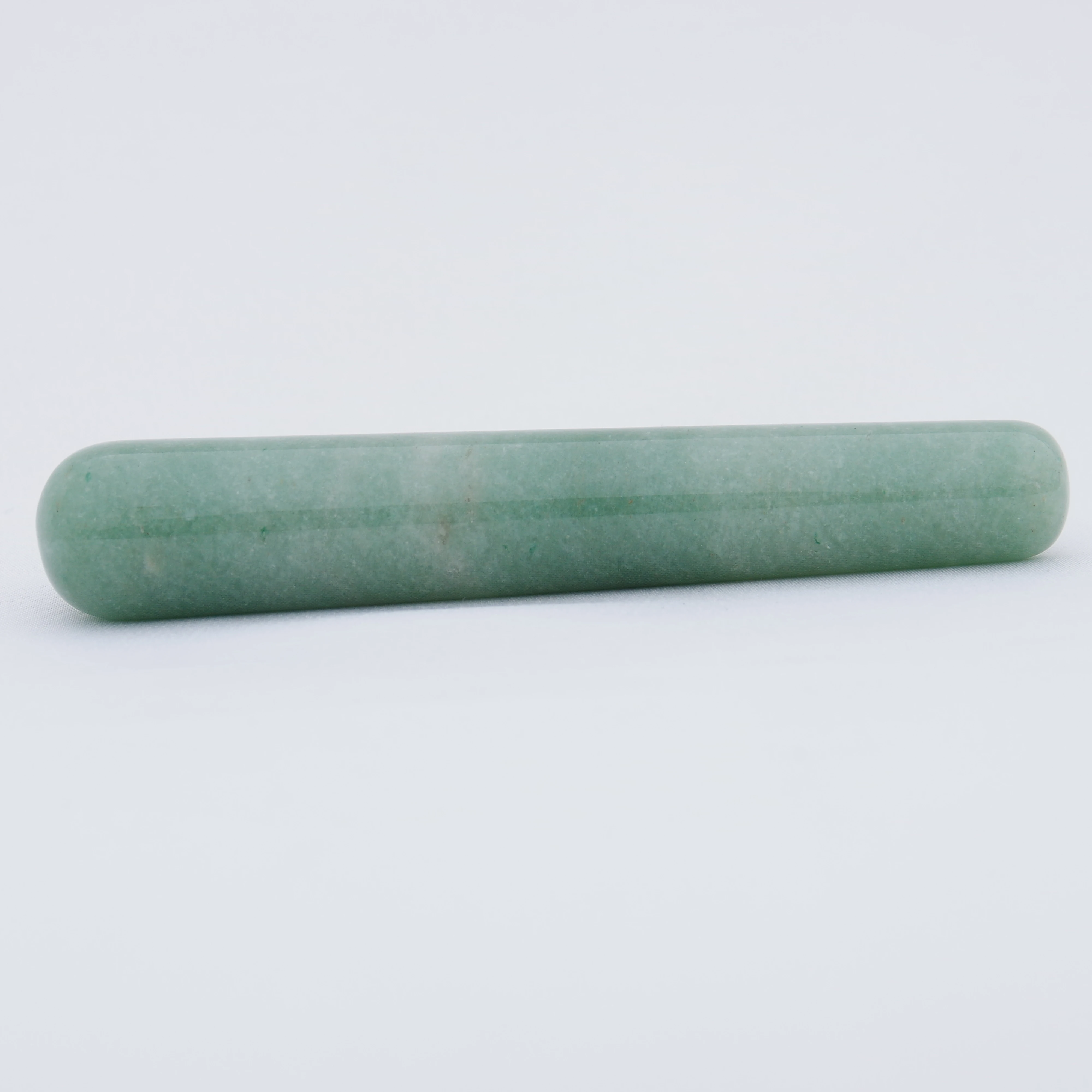 Natural green  jade massager massage facial beauty whole body universal multi-size massage stick sell like hot cakes
