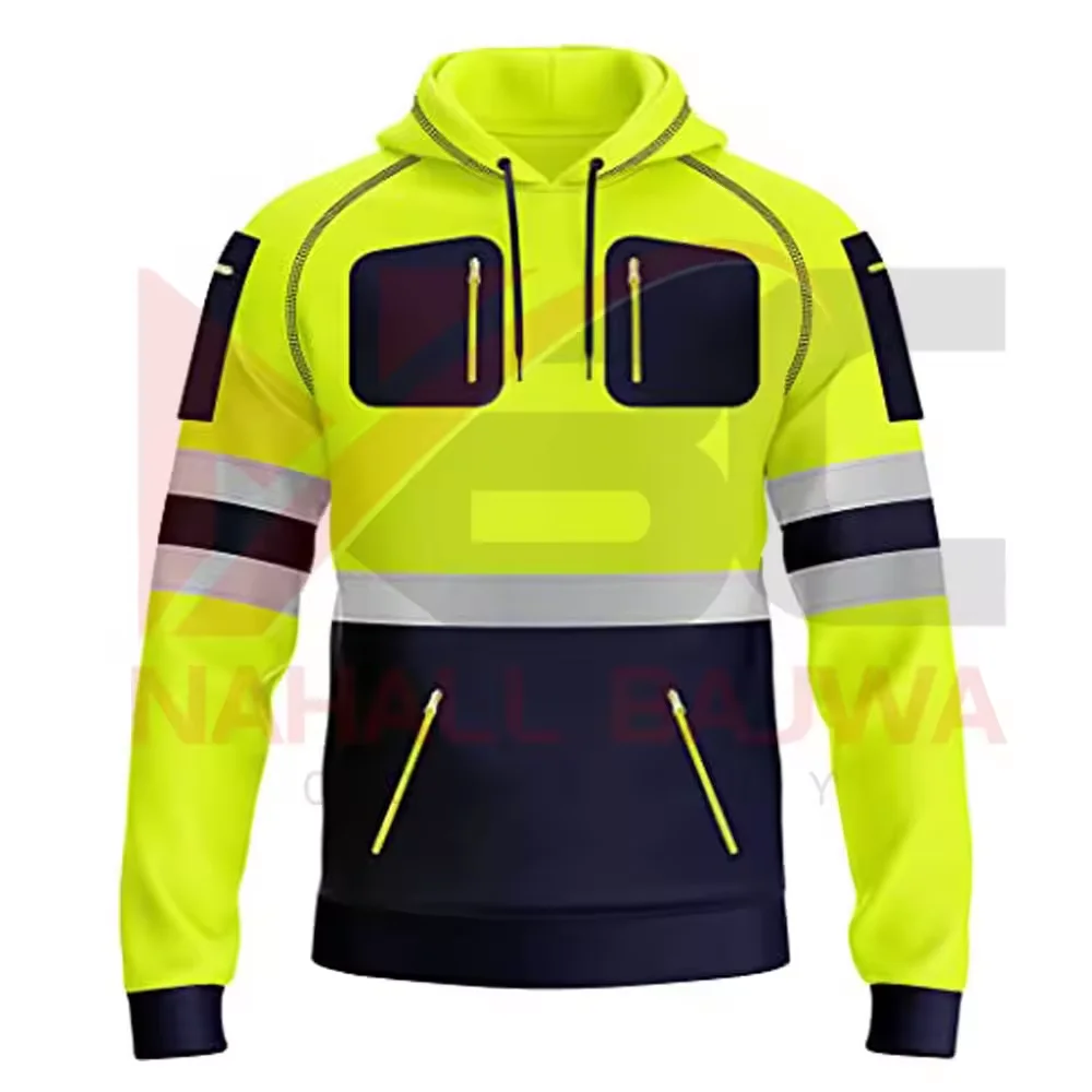 HCSP custom work workwear high visibility biker jackets with reflective waterproof men custom reflective jacket reflective strip