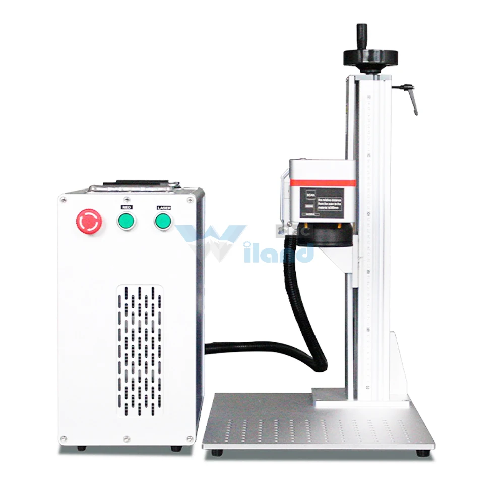 3d Portable Galvo Mopa Color Printer Printing Gun Barrel Jewelry Stainless Steel Laser Cutting Engraving Machine