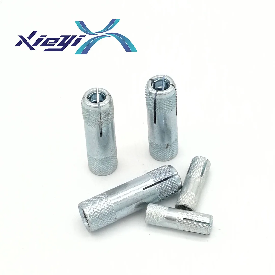 
OEM supply Lipped Concrete Drop in anchor Blue white Inner expansion anchor 