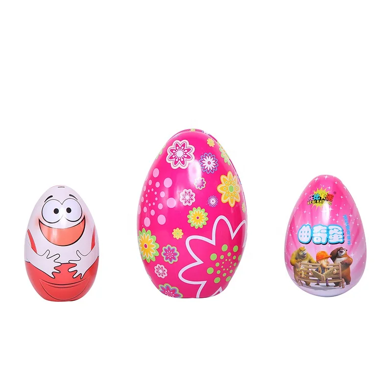 Китайская фабрика в форме яйца подарочные металлические жестяные коробки для шоколада жестяная