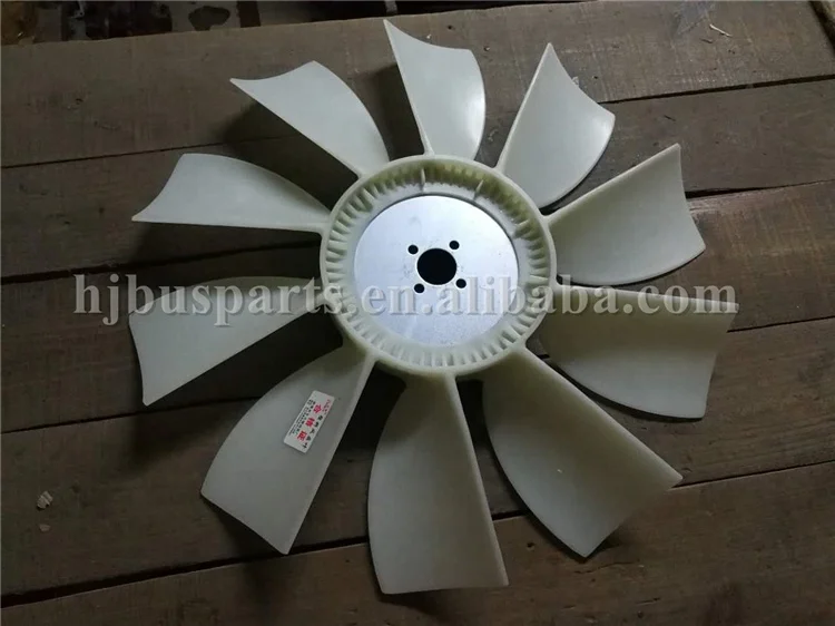 china car spare parts original car diesel engine cooling fan ZK6120D1 ZK6129H 1308-00233 for china bus
