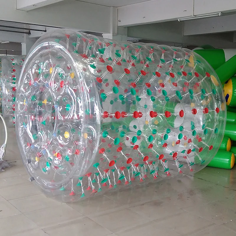Китайский завод профессиональная продажа игрушки для воды надувной шар-зорбинг ролик