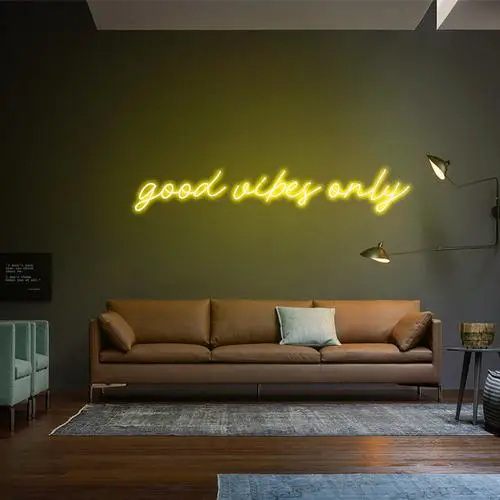 Good Vibes Only Neon Sign Drop Shipping Custom Neon Sign