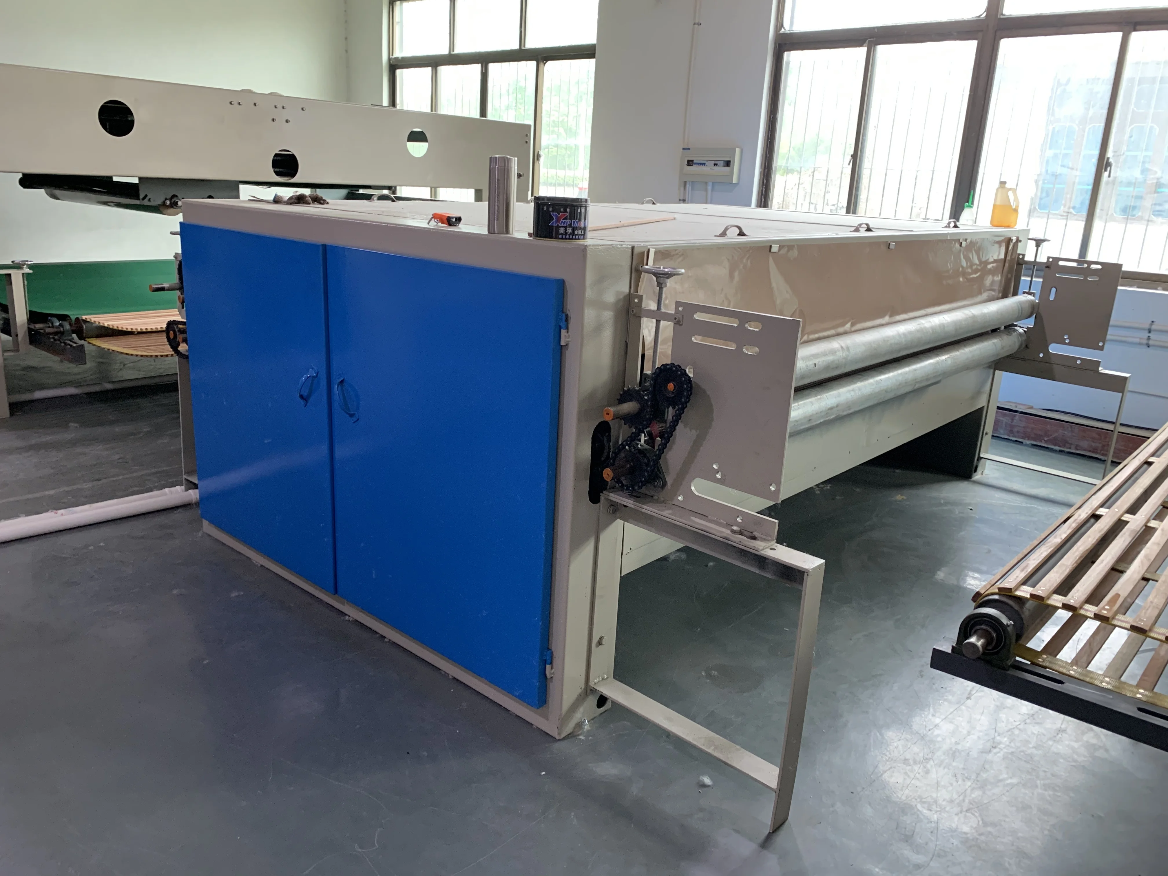 
Nonwoven fiber carding machine, sheep wool carding machine 
