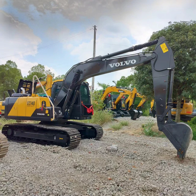 Используемый оригинальный высококачественный экскаватор Volvo EC140 в хорошем состоянии 15-тонный EC140DL EC210