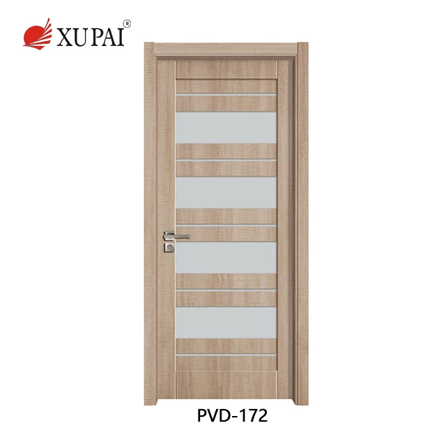Hot sale pvc bathroom doors cheap upvc doors white upvc front door