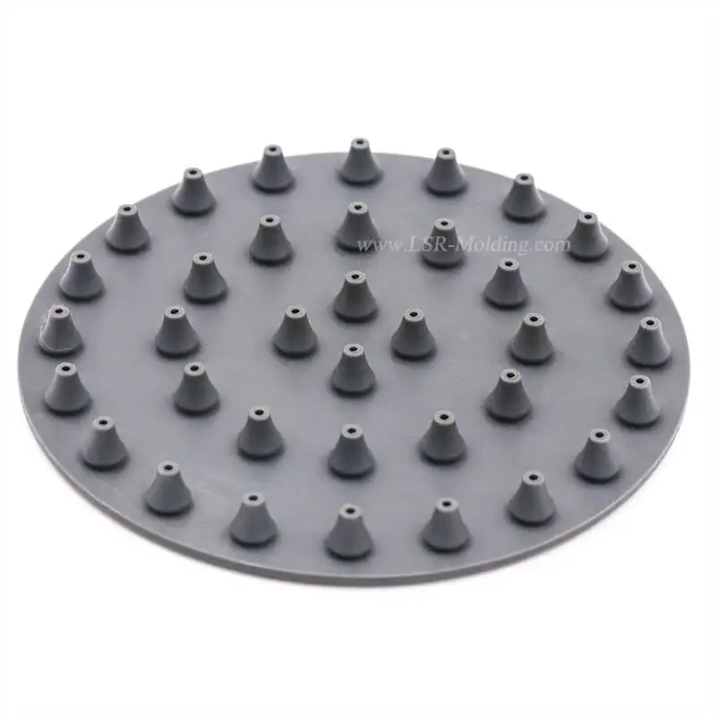 Square Silicone Rubber Shower Head Nozzles