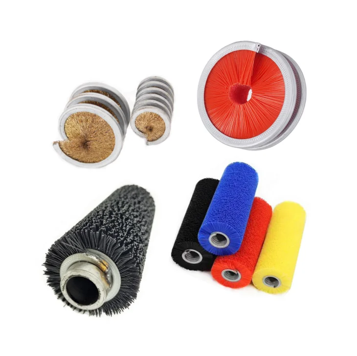 Mengran Customized Industrial Inward Outside Wound Nylon Steel Wire Coil Spring Spiral Brushes for Polishing