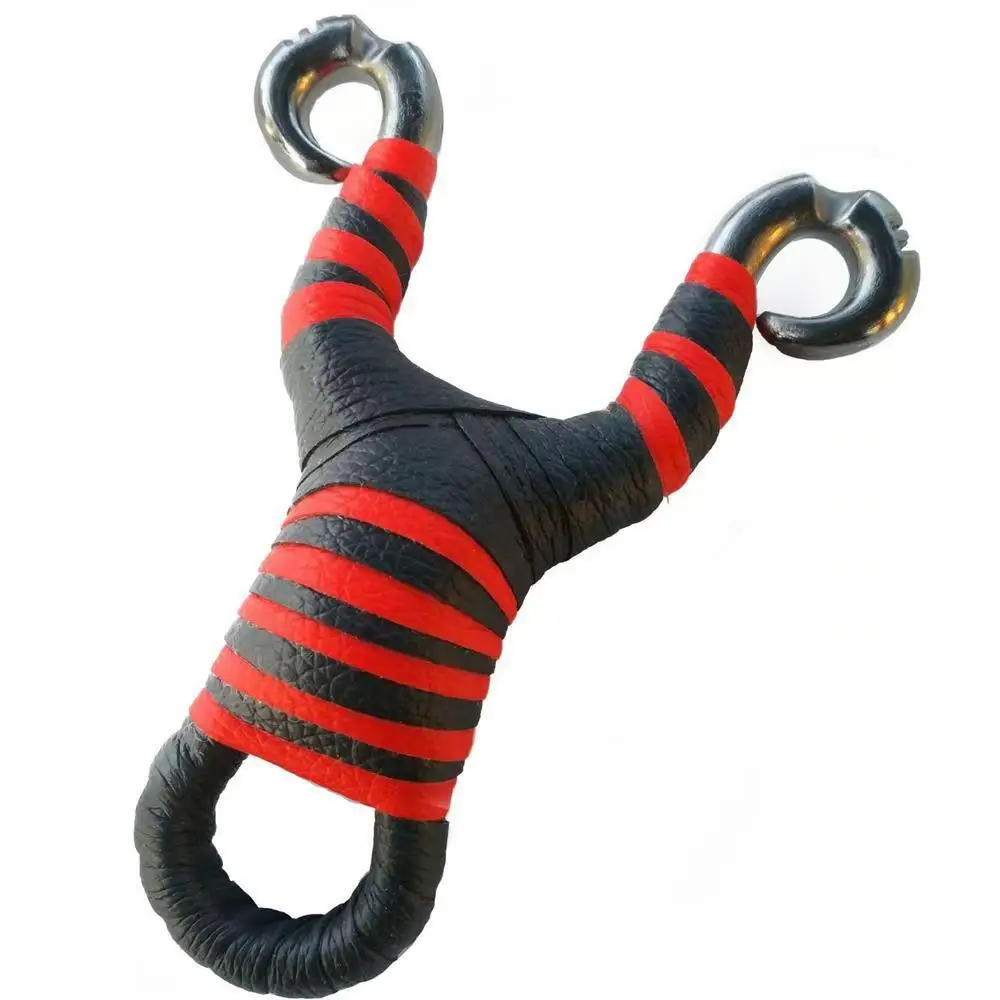 High quality alloy metal slingshot, outdoor hunting rubber band slingshot, simple jade sheep shaped bow head