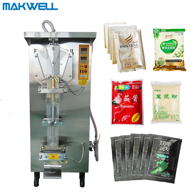 factory custom direct juice plastic bag pouch sachet water filing liquid packing machine