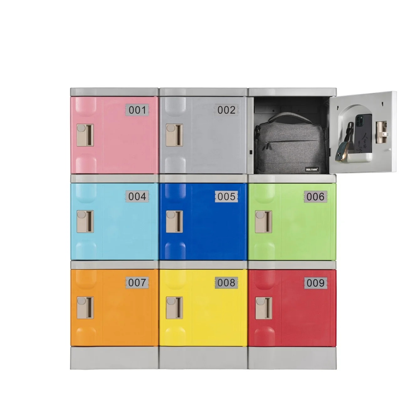 Водонепроницаемые шкафчики из АБС-пластика Шкафчики для тренажерного зала