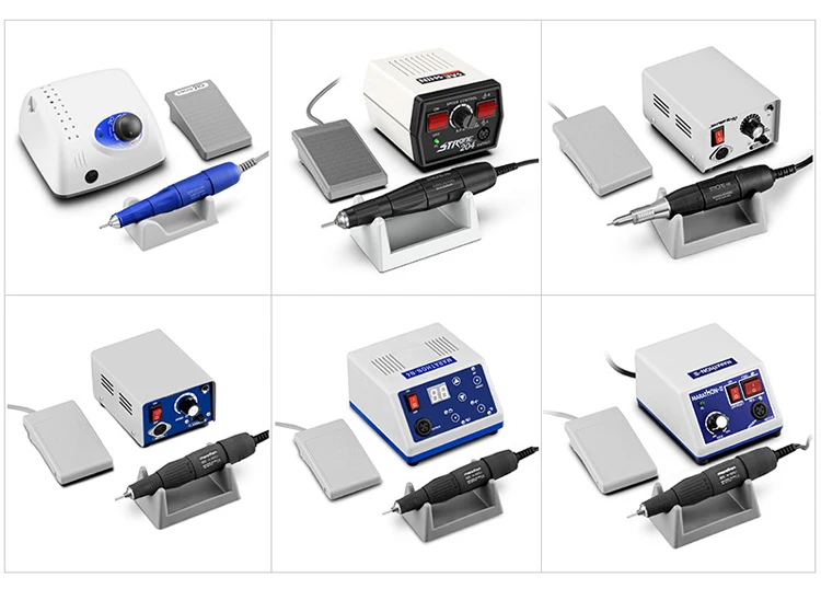 Saeshin Strong 210+105 Original Dental Micromotor Handpiece Jewelry Polishing Nail Drill Machine