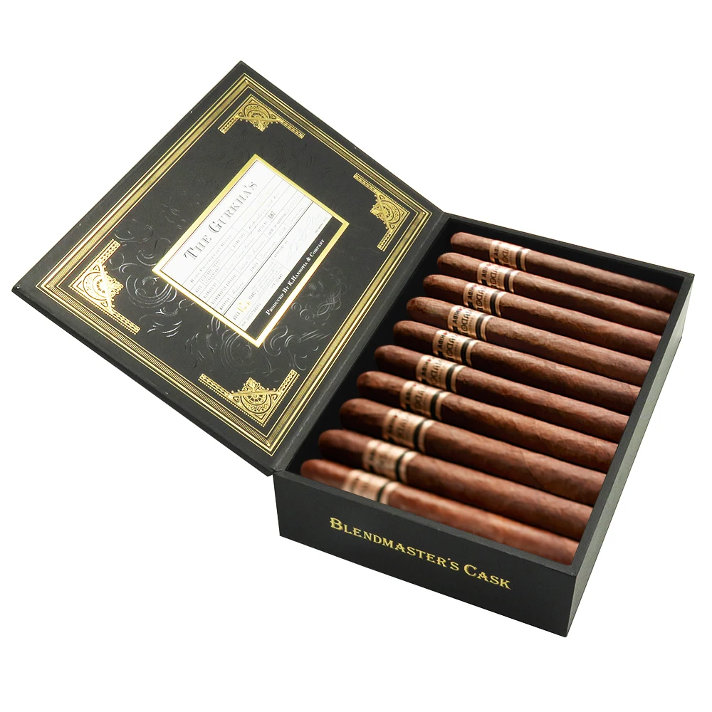 tobacco packaging case mdf cigar box supplier wood boxes with logo wholesale Robusto cigar box custom