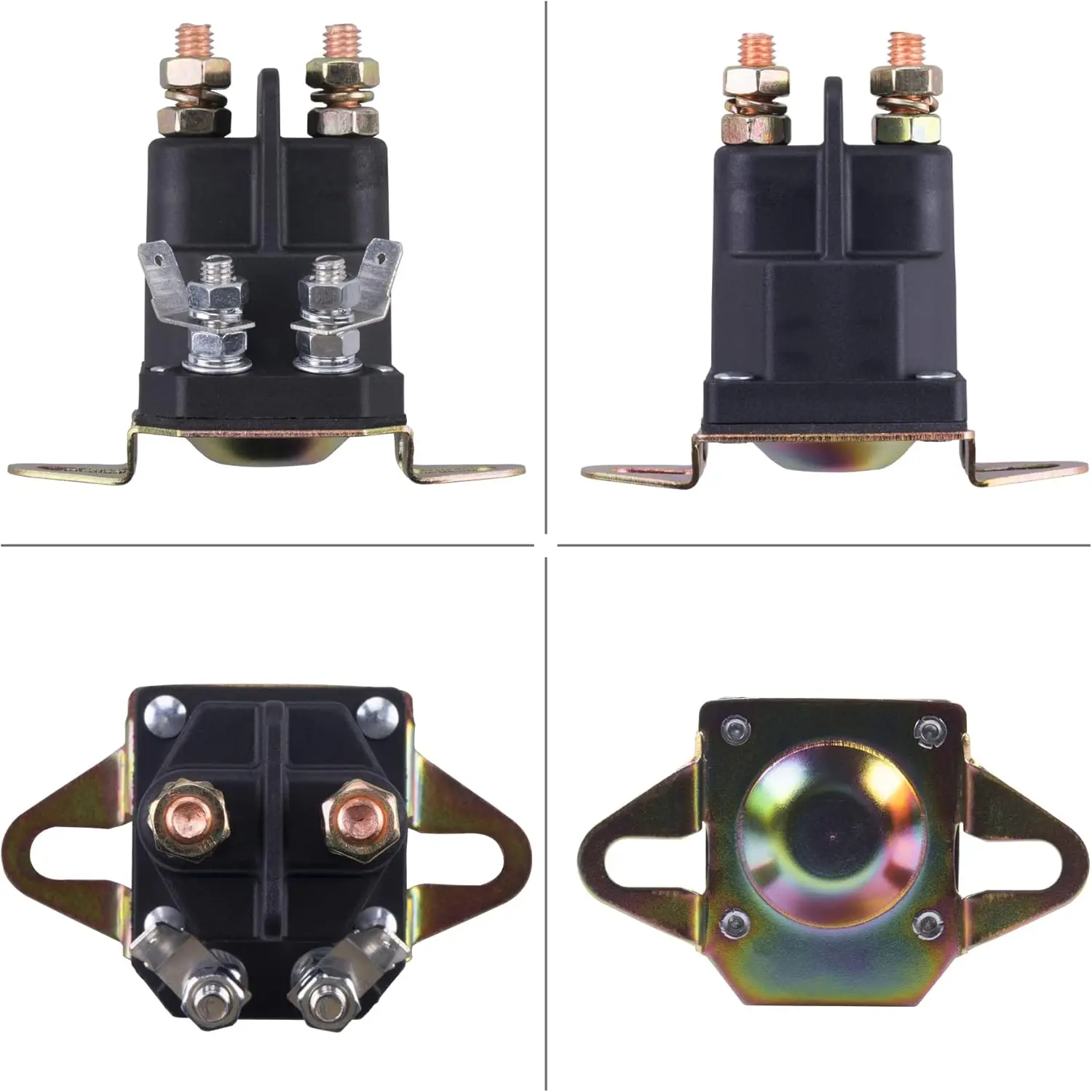 435-103 Starter Solenoid for Hus 523146154 532109081 532109946 for Toro 110116 1101162 47-1910 740207 4-Pole 12V Relay Switch