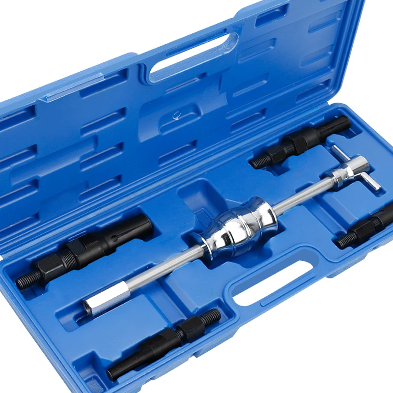 TUOCHI 5 Piece Blind Hole Pilot Inner Bearing Slide Hammer Puller Set
