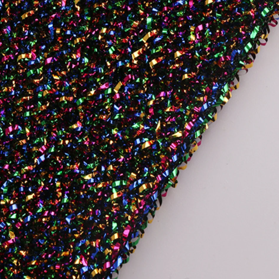 Wholesale Christmas Accent Fabric Multi Color Knit Fabric