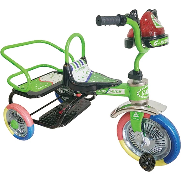 Factory Wholesale Popular children mental tricycle rubber wheels kids tricycle Triciclo for kid