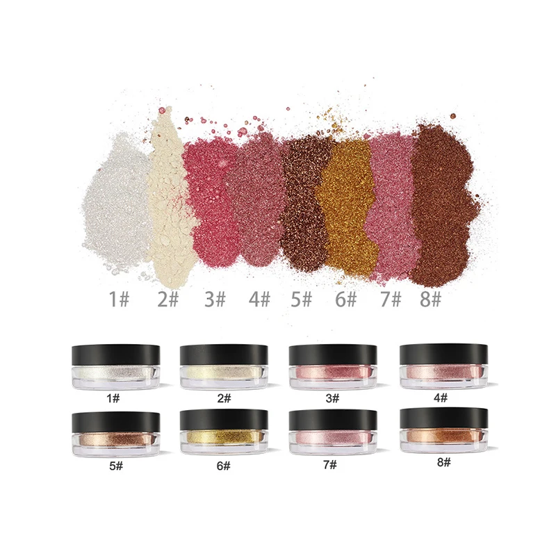 
2021 New Listing High Quality Loose Powder Highlighter Face Loose Powder 