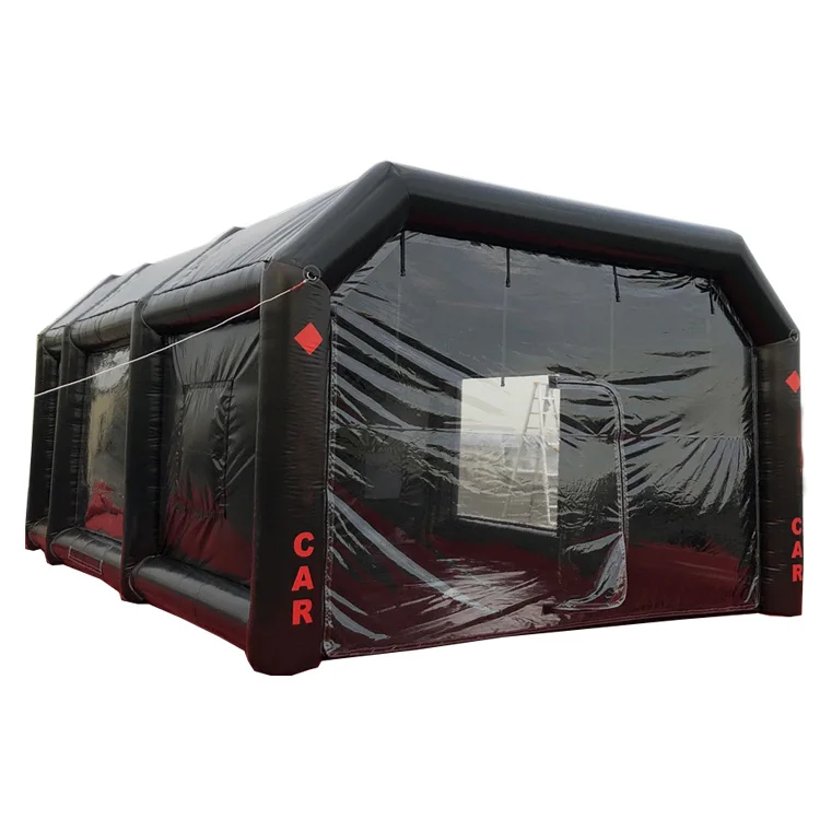 Mobile workshop inflatable paint booth portable inflatable spray booth