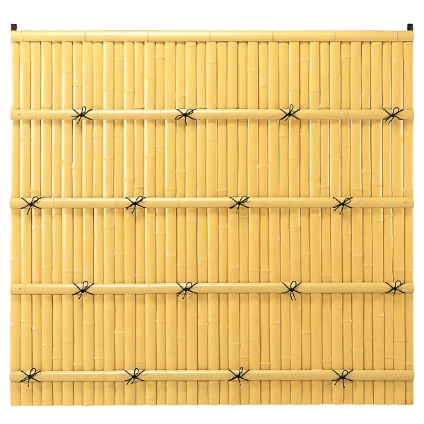 Custom plastic wholesale synthetic bamboo fencing