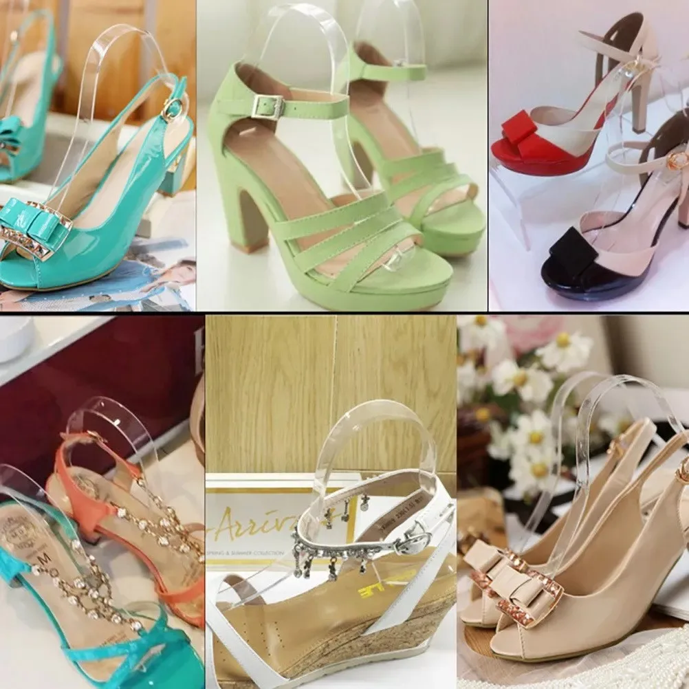 Wholesale Cheap Transparent Acrylic Shoe Trees for adults and children Shoe Stretcher