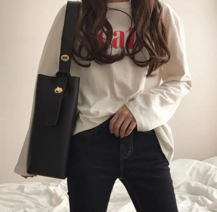 2023 alibaba wholesale fashion PU leather handbags bucket large, new design French luxury winter woman leather handbags tote