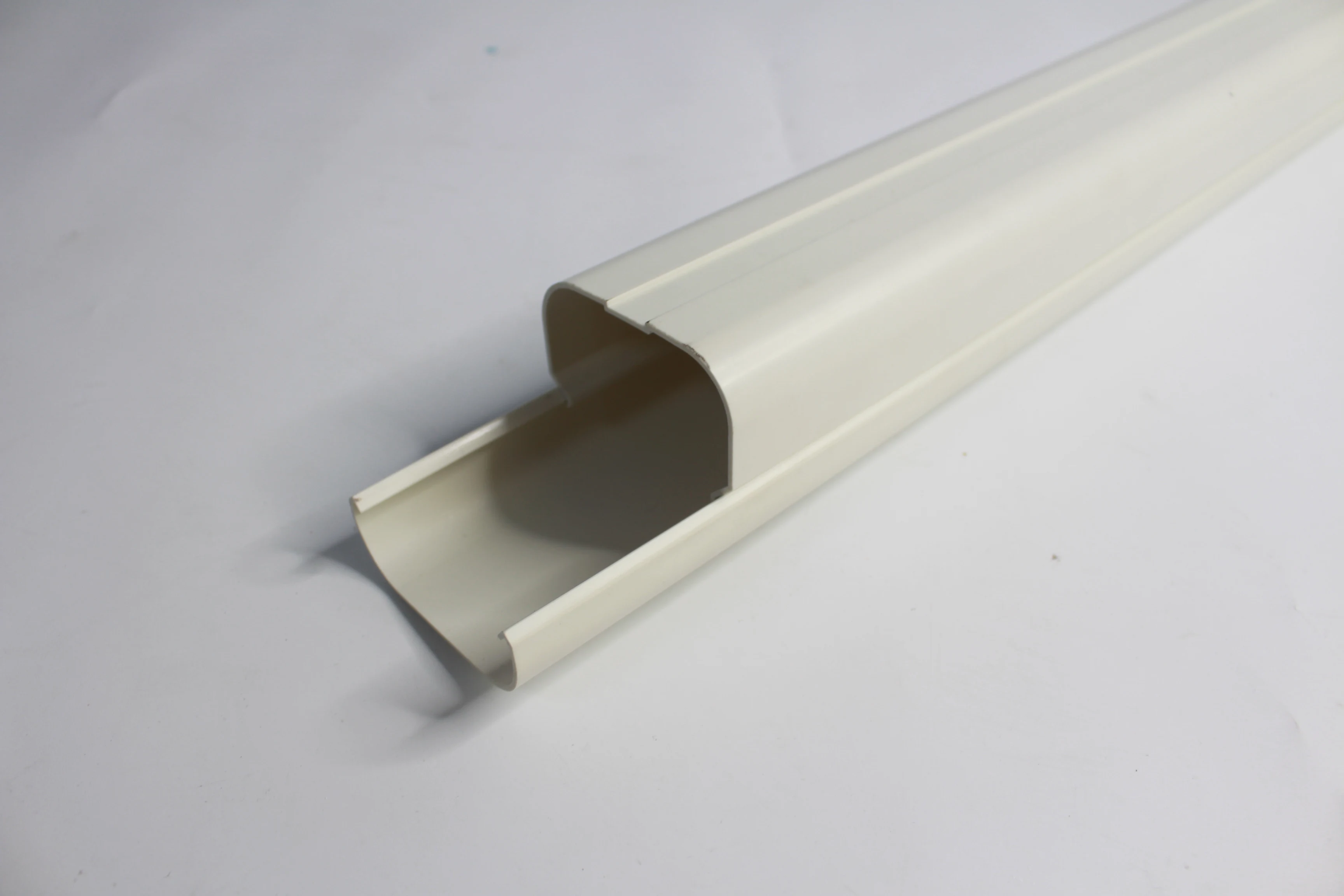 Flexible PVC Duct Pipe Cover Slimduct Line Set Cover for Air Conditioner Pipes Tubes AC Register & Grille Hiding Lineset