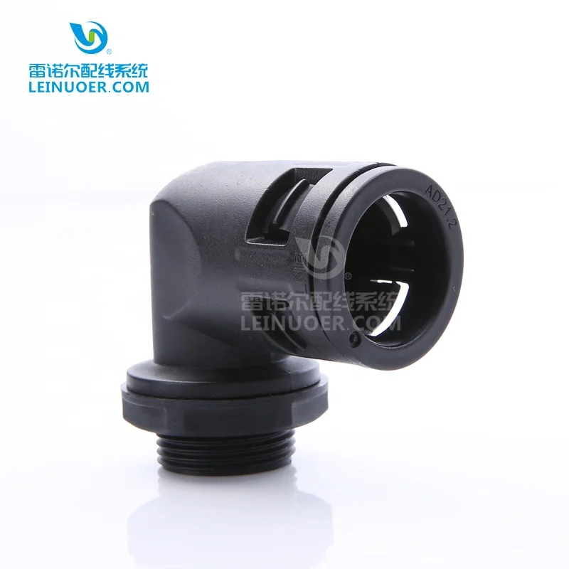 90-degree Elbow union flexible hose 2 way pipe fitting plastic elbow connector