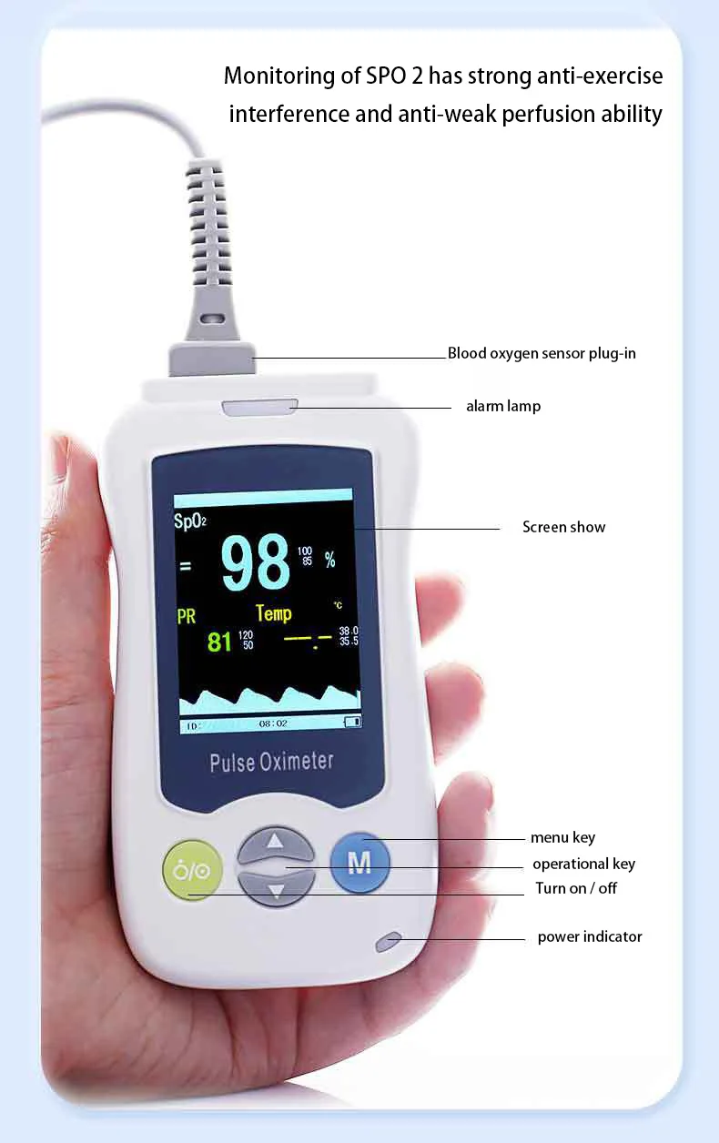Leshypet  Portable Veterinary Multi-Parameter Monitor   ICU Grade Vital Sign Diagnosis For Animal Care